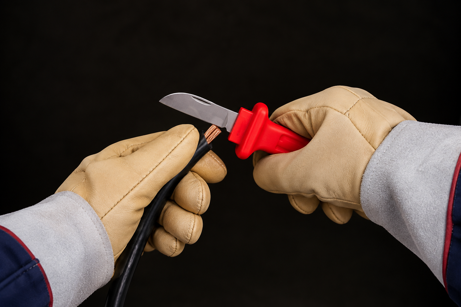 cuchillo-electricista-hubix -profesional