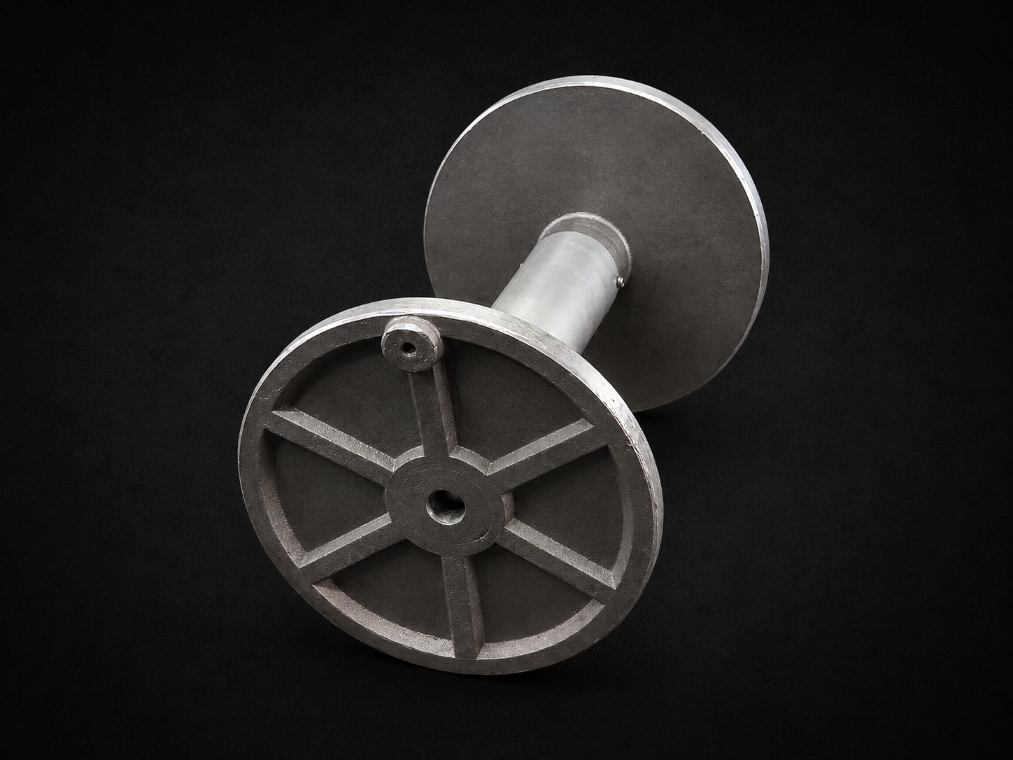 Carrete de aluminio de 175 mm. x Ø 137 mm